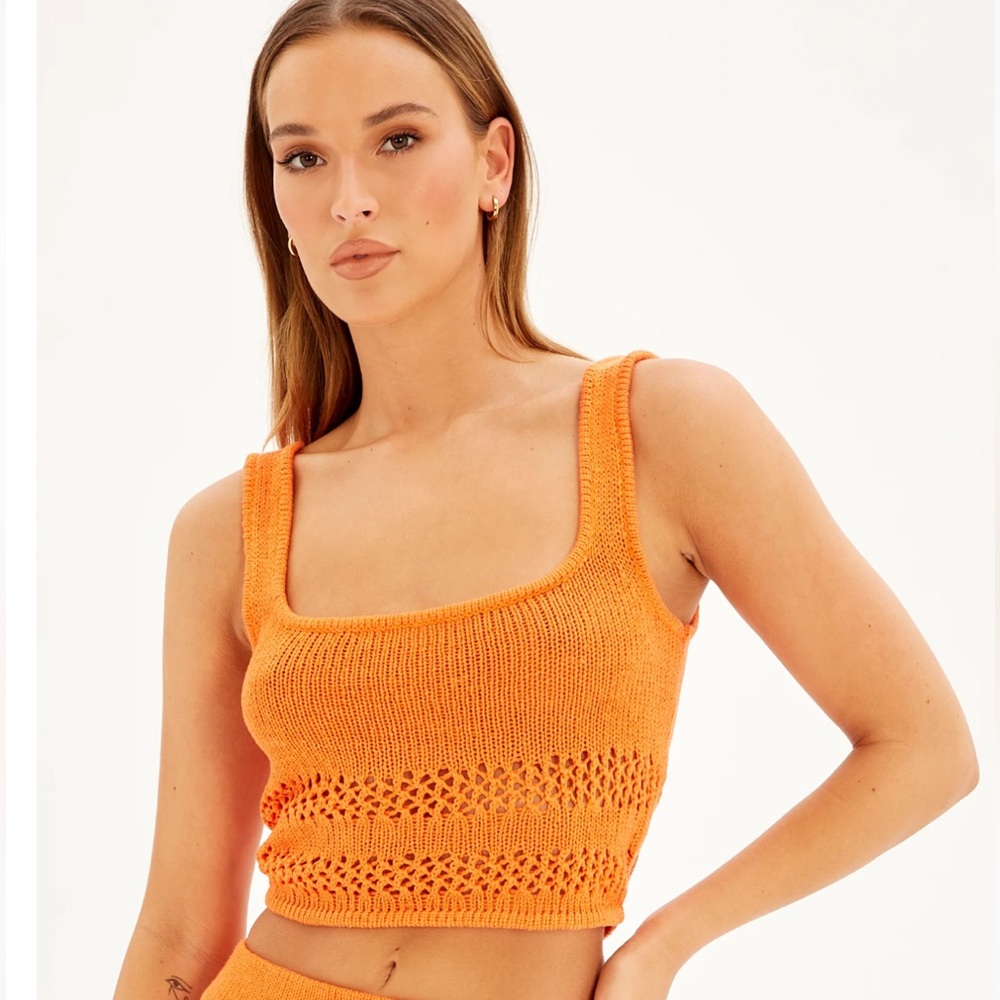 NWOT Glassons knit tank top - size M